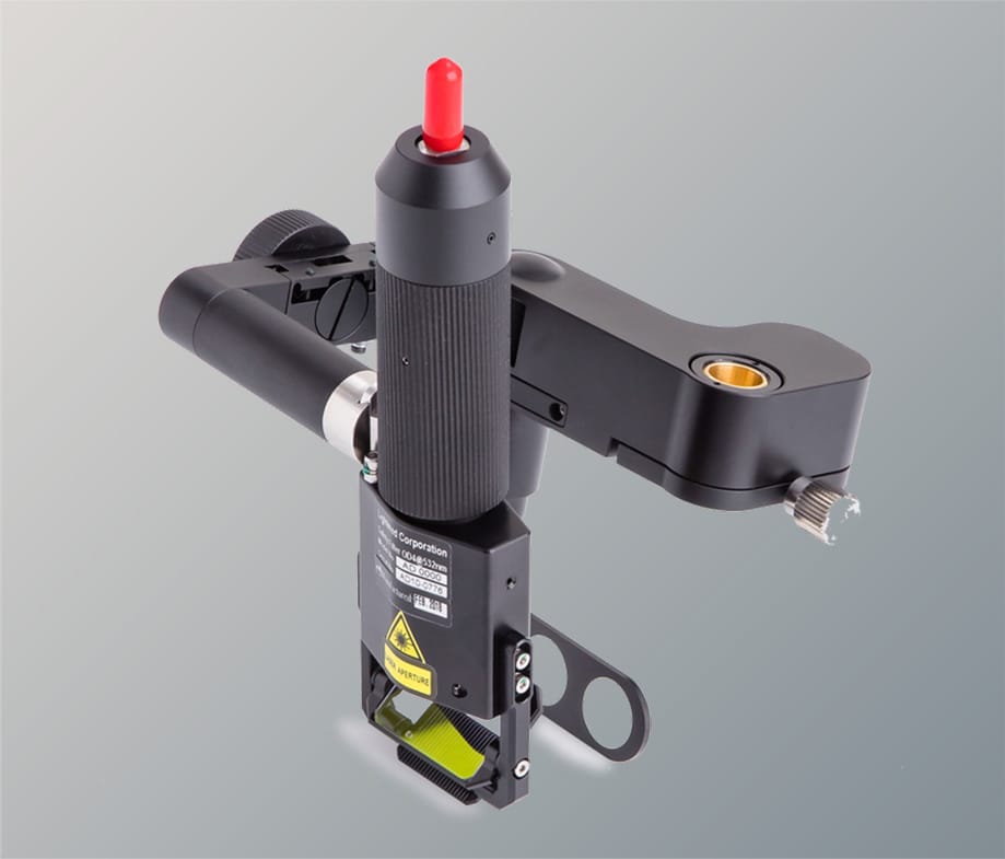 Parfocal 50-500 µm spot size Parfocal 50-500 µm spot size