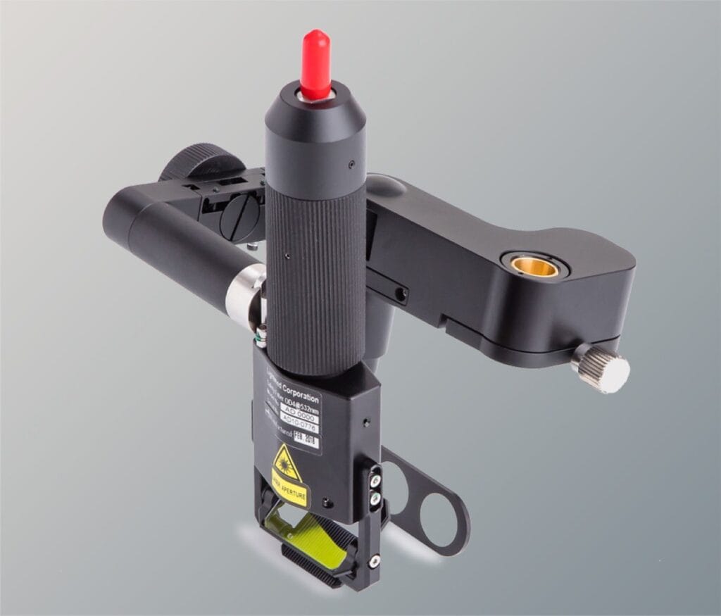 Slit Lamp Delivery Attachment for Haag Streit Type Slit Lamp (532nm), No micromanipulator Slit Lamp Delivery Attachment for Haag Streit Type Slit Lamp (532nm), No micromanipulator