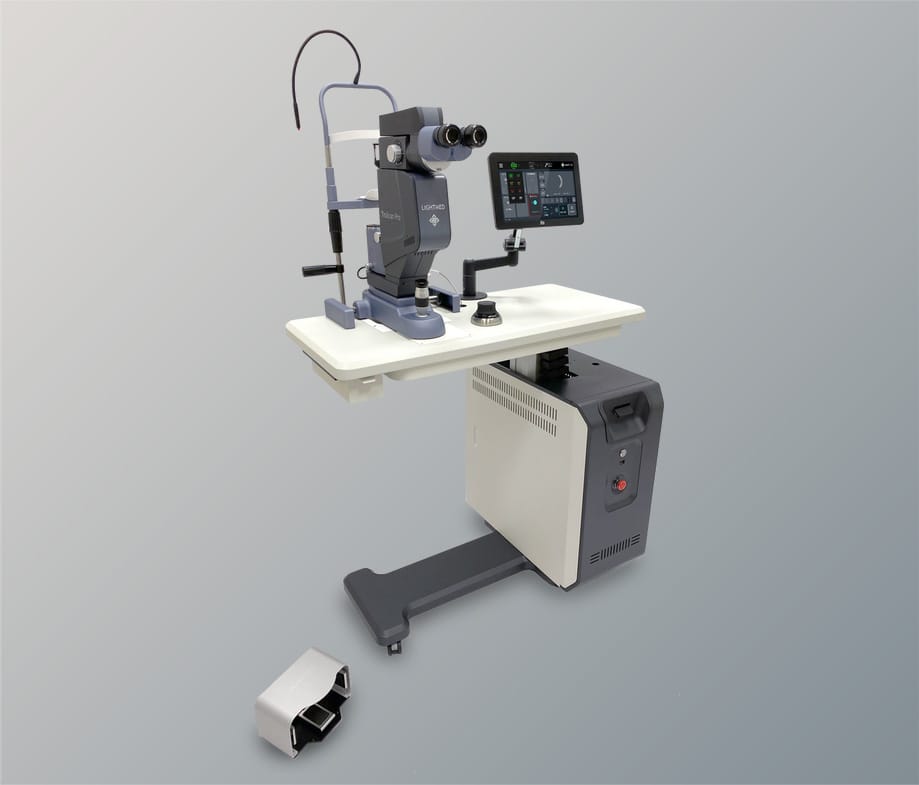 SP-Mode (R) (duty cycle %), power (mW), duration (ms), interval (ms) and spot size (µm) SP-Mode (R) (duty cycle %), power (mW), duration (ms), interval (ms) and spot size (µm)